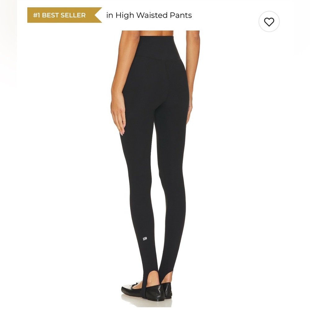 Splits59 River High Waist Airweight Stirrup Legging XS Black